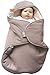 Wallaboo Baby Blanket Coco - For Car seat and Travel - 100% Pure Cotton - 90 X70 cm - For Babies from Newborn - Taupe