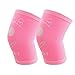 Produktbild Kinder Rollerskating Beliebte Kneepad Knieschutz Knieschoner Kniebandage Protektor für Sport Tanzen (Rosa/Blau)