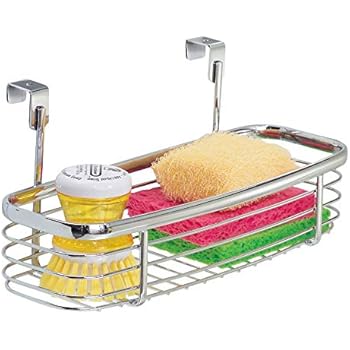 iDesign 56370EU Axis X7 Korb zum Hängen über den Schrank, Chrom: Amazon