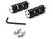 Rider Front Passenger Footrests Foot Pegs Motor Foot Rests 2PCS Fit For (All Years) Yamaha V-Star / Virago 250