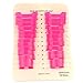 SUMERSHA 26pcs Reusable Soft Plastic Nail Polish Stencil Nail WITH 10pcs Reusable Nail Art Soak Off Cap Clip