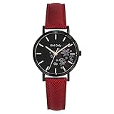 GO Girl Only Damen-Armbanduhr, analog, Quarz, mit Lederarmband 699088