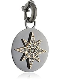 Dyrberg/Kern - Collar de acero inoxidable con cristal swarovski