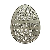 Dragondro Happy Easter Egg DIY Cutting Dies Stencil for Scrapbooking Embossing Album Paper Card Craft Handmade Gift(1 Pc)