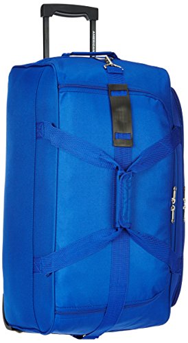 American Tourister Pep Polyester 35.5 cms Blue Travel Duffle (AMT PEP Wheel Duffle 65CM-Blue)