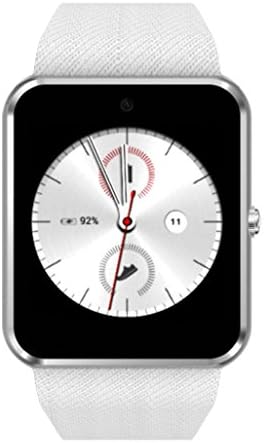 Diadia Smart Watch Android Wrist Band Bluetooth 4.0 1.2GHz MTK6572 2-core RAM ROM with Wifi/Sim/GPS Smartwatch phone for Anrioid iOS,Gifts and Toys for Dad,Kids (White)