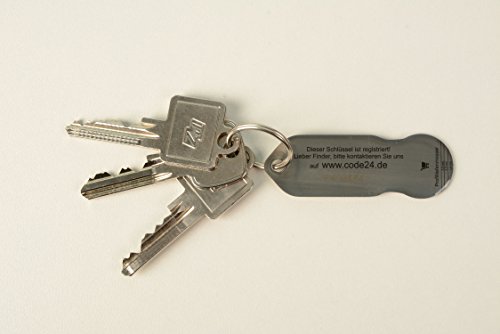 3 Stück Einkaufswagenchip / Einkaufswagenlöser Metall->mit 12 Monaten Schlüsselschutz - 2