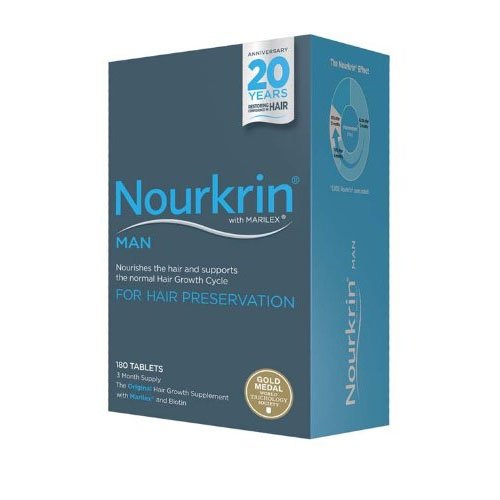Nourkrin Man 180 Tablets (3 Month Supply)