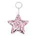 Produktbild Pailletten Twinkle Star Keychain Glitter Kering Charms Ornamente für Autos Handtasche Schmuck Dekor GFT für Kinder