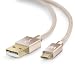 Produktbild Uplink - 3m Premium Micro USB auf USB Kabel mit Metallstecker + Nylonmantel / besonders strapazierfähig | flexibles Lade- und Datenkabel mit vergoldeten Kontakten für Android, Samsung, HTC, Motorola, Nokia, LG, HP, Sony, Blackberry und mehr