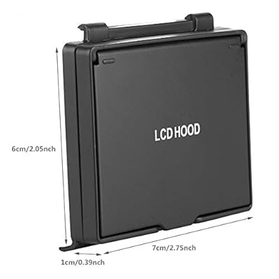 LCD Monitor Screen Sun Shade with Pop-up Hood Screen Protective Cover Foldable Camera Monitor Protector for Nikon D850 DSLR Camera LCD Monitor Screen Sun Shade with Pop-up Hood Screen Protective Cover Foldable Camera Monitor Protector for Nikon D850 DSLR Camera