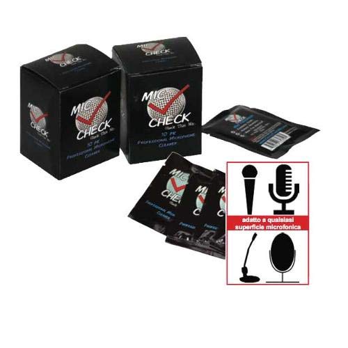 MASTER MUSIC - Conf.10 Salv. MIC CHECK Deterg.Microf.610052