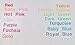 Personalised Embroidered Comforter Taggy Blanket/Blankie for baby Girls - Pink