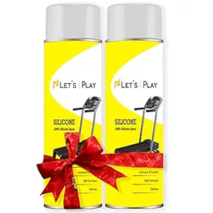 Toning Silicone Oil Lubricant Spray for Treadmill, Use for Equipment Applications Extra Long Control Flow Applicator Easy to Use On All Treadmills