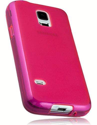 Preisvergleich Produktbild mumbi Schutzhülle für Samsung Galaxy S5 mini Hülle pink