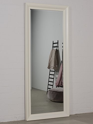 Wandspiegel Weiß 170 x 70 cm mit elegantem und schlichtem Rahmen mit