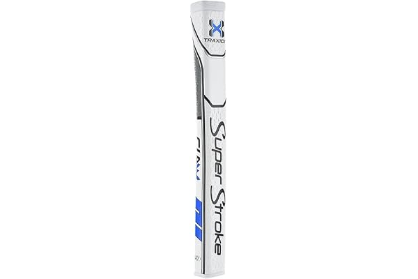 SuperStroke Traxion Claw Golf Putter Grip | Advanced Surface Texture That Improves Feedback and Tack | Minimize Grip Pressure with a Unique Parallel Design | Tech-Port
