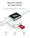 Produktbild Fcostume Magnetisches kabelloses USB-Ladegerät Ladestation Halter für Apple Watch/iWatch Serie 4 40 / 44mm (Weiß)