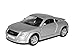 Produktbild Audi TT 8N Coupe Silber 1. Generation 1998-2006 ca 1/43 1/36-1/46 Welly Modell Auto mit individiuellem Wunschkennzeichen