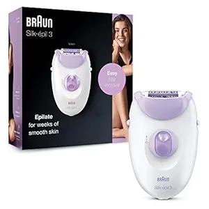 Braun 3170 Silk Epil 3 Legs Epilator 110-220 volts (worldwide use)