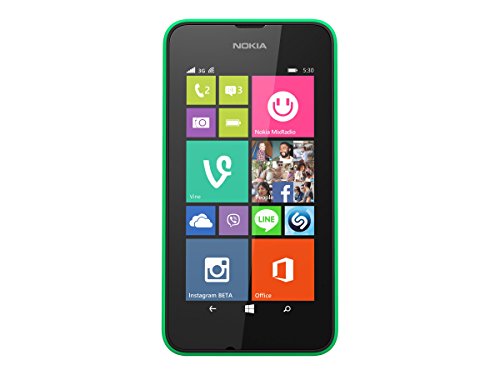 Nokia Lumia 530 Smartphone 3G  Ecran  4 pouces - 4 Go - Windows Phone 8 -  Double SIM  Blanc