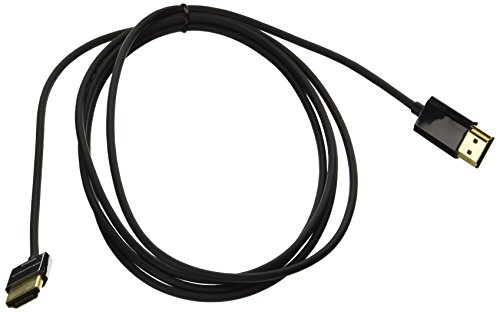 Monoprice 6 ft Ultra Slim Series High Performance HDMI Cable with RedMere Technology - Black