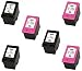 Produktbild Printing Pleasure 6 XL Druckerpatronen für HP Deskjet 2620, 2630, 2632, 2633, 2634, 3700, 3720, 3730, 3732, 3733, 3735, Envy 5020, 5030, 5032 | kompatibel zu HP 304XL (N9K08AE & N9K07AE)