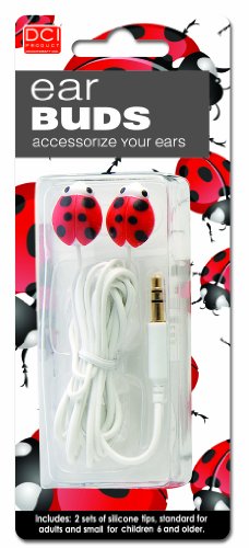 Preisvergleich Produktbild DCI Marienkäfer-Ohrhörer