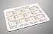 Price comparison product image 2019 CALENDAR ON A FOAM/FABRIC MOUSEMAT/PAD - IDEAL FOR OFFICE OR HOME