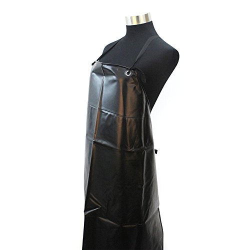 LUOEM Wasserdichte Unisex PVC Schürze für Metzger Küche - 2