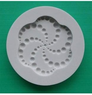Bead spiral Cupcake topper - 3D Silicone Cake Decorating Moulds Ideal for decorating Cupcakes From Bake and Create