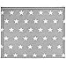 Produktbild Jollein 018-512-65009 Laufstalleinlage 75 x 95 cm, Little star dunkelgrau
