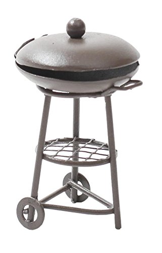 Preisvergleich Produktbild Unbekannt Miniatur Grill Garten Geschenk Puppenhaus Metall Minigrill