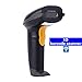 Produktbild QYY Drahtloser Barcode-Scanner, 1D 433 MHz drahtloser Bluetooth-Barcode-Handleser für Windows/Android/Ios/Tablets/Computer