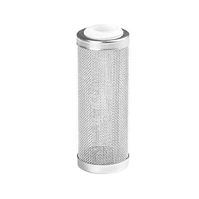 Gwolf Aquarium Mesh Net Filter Guard Manchon de Protection de réservoir en Acier Inoxydable Filtre en Acier Inoxydable