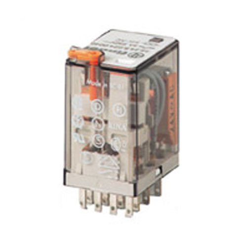 Preisvergleich Produktbild Finder Relais 12 V DC 4 Wechsler Kontakt 7 A 250 V