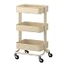 Produktbild IKEA RASKOG - Trolley, beige - 35x45x78 cm