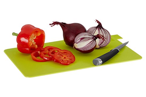 Premier Housewares Schneidebrett-Set mit Holzständer, 4 Stück - 3
