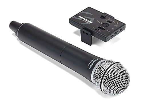 Samson SWGMMSHHQ8  Go Mic Mobile - Sistema microfono wireless professionale per video mobile