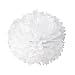 Produktbild Pixnor 10pcs weißes Seidenpapier Pom Poms 25CM Seidenpapier hängende Blumenkugel für Hochzeitsdekoration Party Baby Dusche