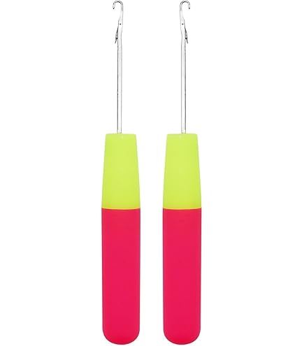 Crochet à Lochet En Bois - Pour Tapis, Tissage Et Réparation - Longueur 15,8 Cm - Idéal DIY Et Artisanat