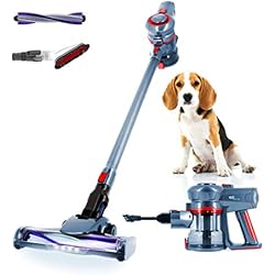 EZIclean Cyclomax air Animal, Aspirateur Balai, Gris, 75 décibeles