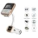Auslese™ BT67 Wireless Car Bluetooth FM Transmitter Handsfree Car Kit with USB Charging port for iPhone Android smartphone and remote control, SD Card Slot (Gold) RS.3499.00