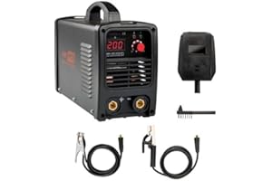 HER PRO QUALITY PRO TOOLS | Soldador Inverter Profesional IGBT 200amp | 3 Placas PCB, Tarjeta EMC y Ventilación Incorporada | Máquina de Soldar Ligera, Portatil y Facil de Usar