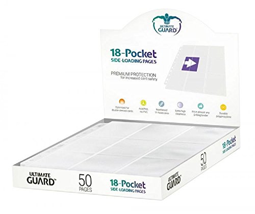Preisvergleich Produktbild Ultimate Guard - 18-Pocket Pages Side-Loading, Weiß (50)