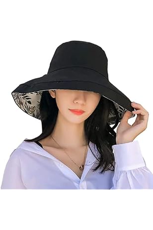 Floral women's sunshade hat 