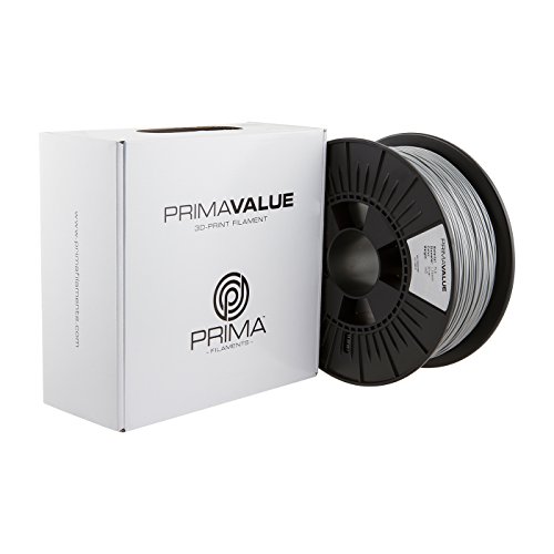 Prima Filaments PV-PLA-175-1000-SI PrimaValue Filamento PLA, 1.75 mm, carrete de 1 kg