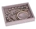 Produktbild CHENZHAOL Schmuckschatulle Mädchen Schublade DIY Ringe Armbänder Geschenkbox Schmuck Ablage Schmuck Organizer Ohrringe Halter Kleine Größe Fit Meisten Raum Raum (Color : 2)