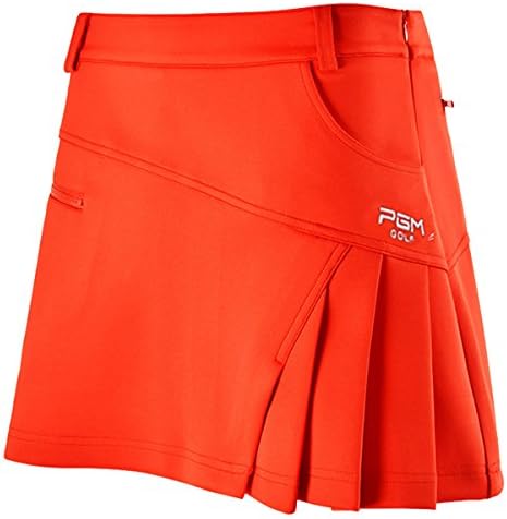 SHOPBIBLES Women's Golf Skirts Outdoor Sports Skirt Everyday Elastic Fabrics with Underwear Covered