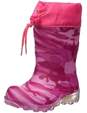 Beck Mädchen Camouflage Schlupfstiefel